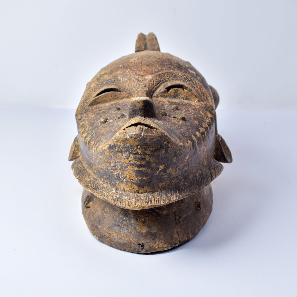 Baule Mask with Bite Bar Côte d'Ivoire