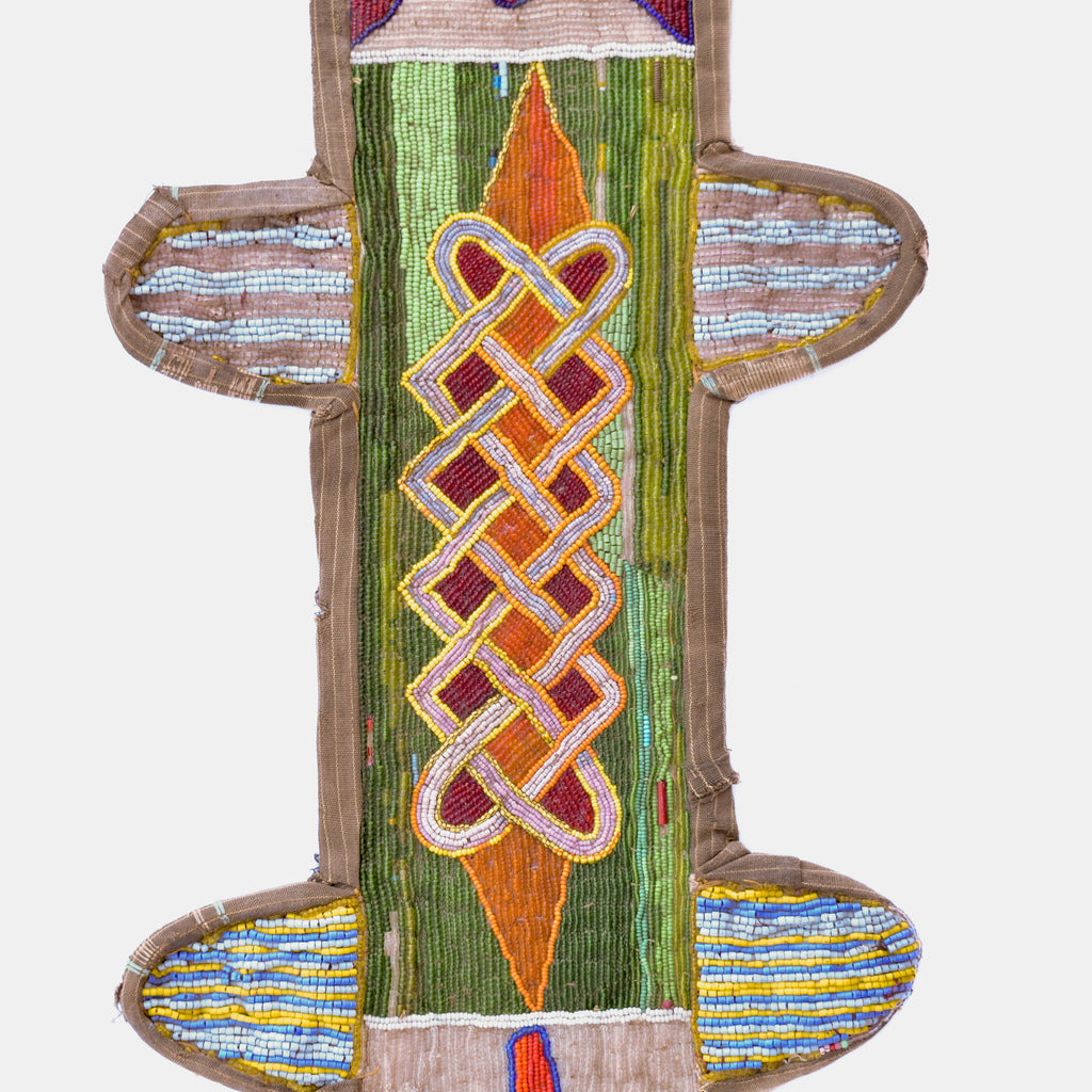 Yoruba Beaded Diviner's Panel Nigeria Sidley Collection