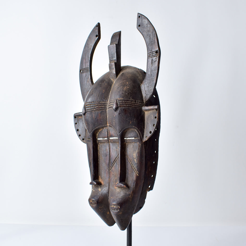 Senufo Kpelie Mask Double Face Côte d'Ivoire