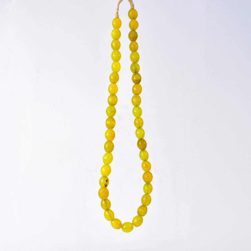 Hummingbird Egg Yellow Trade Beads