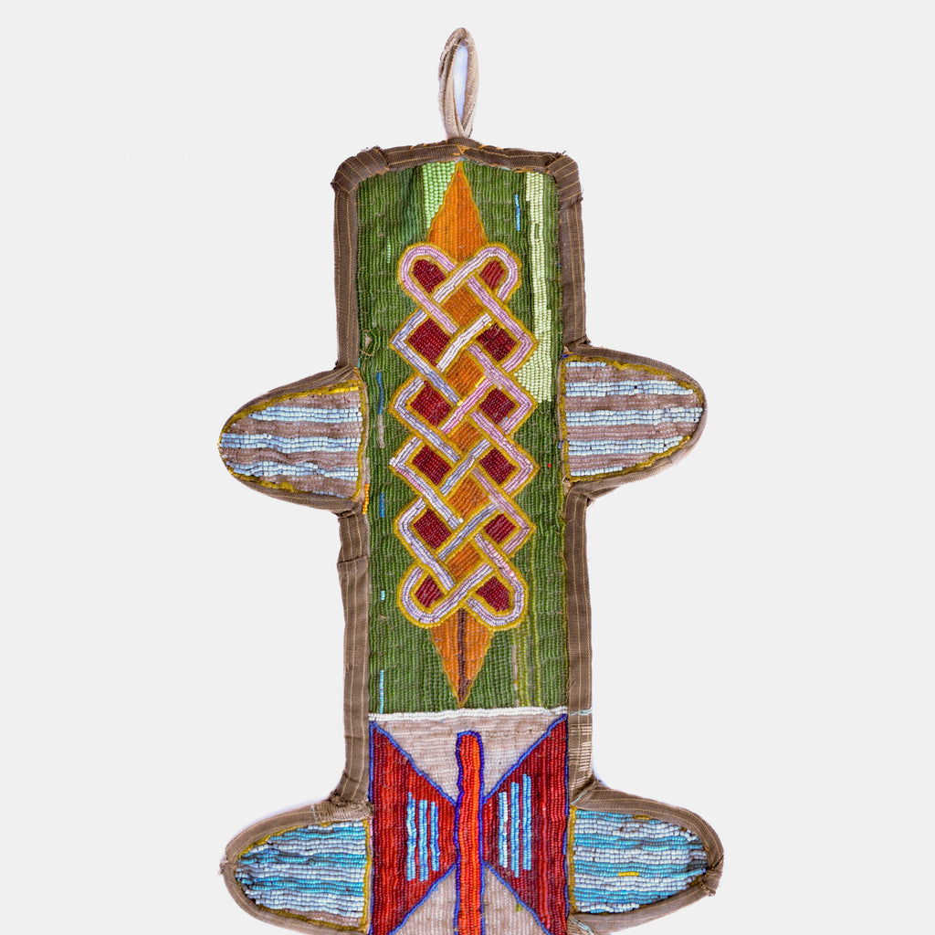 Yoruba Beaded Diviner's Panel Nigeria Sidley Collection