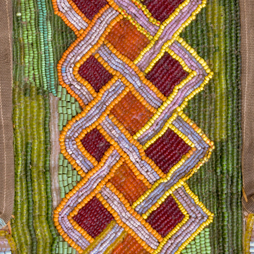 Yoruba Beaded Diviner's Panel Nigeria Sidley Collection