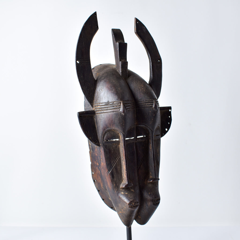 Senufo Kpelie Mask Double Face Côte d'Ivoire