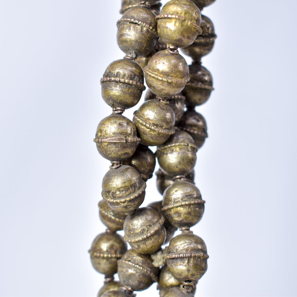 Old Ethiopian Silver Colored Trade Beads
