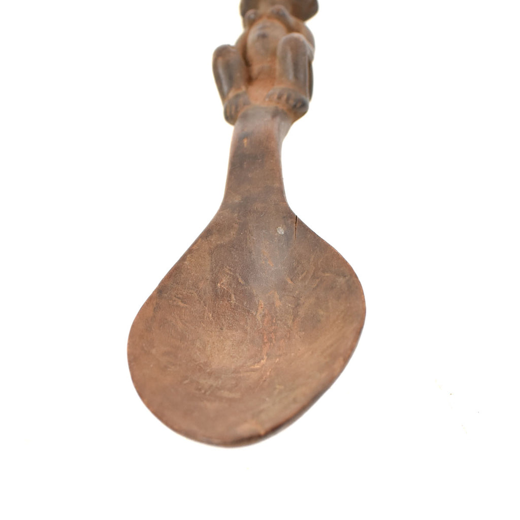 Luba Figural Spoon Congo