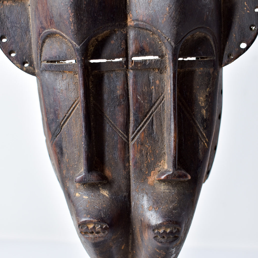 Senufo Kpelie Mask Double Face Côte d'Ivoire