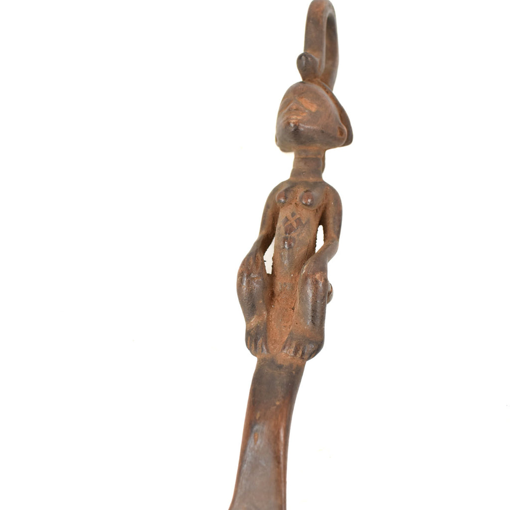 Luba Figural Spoon Congo