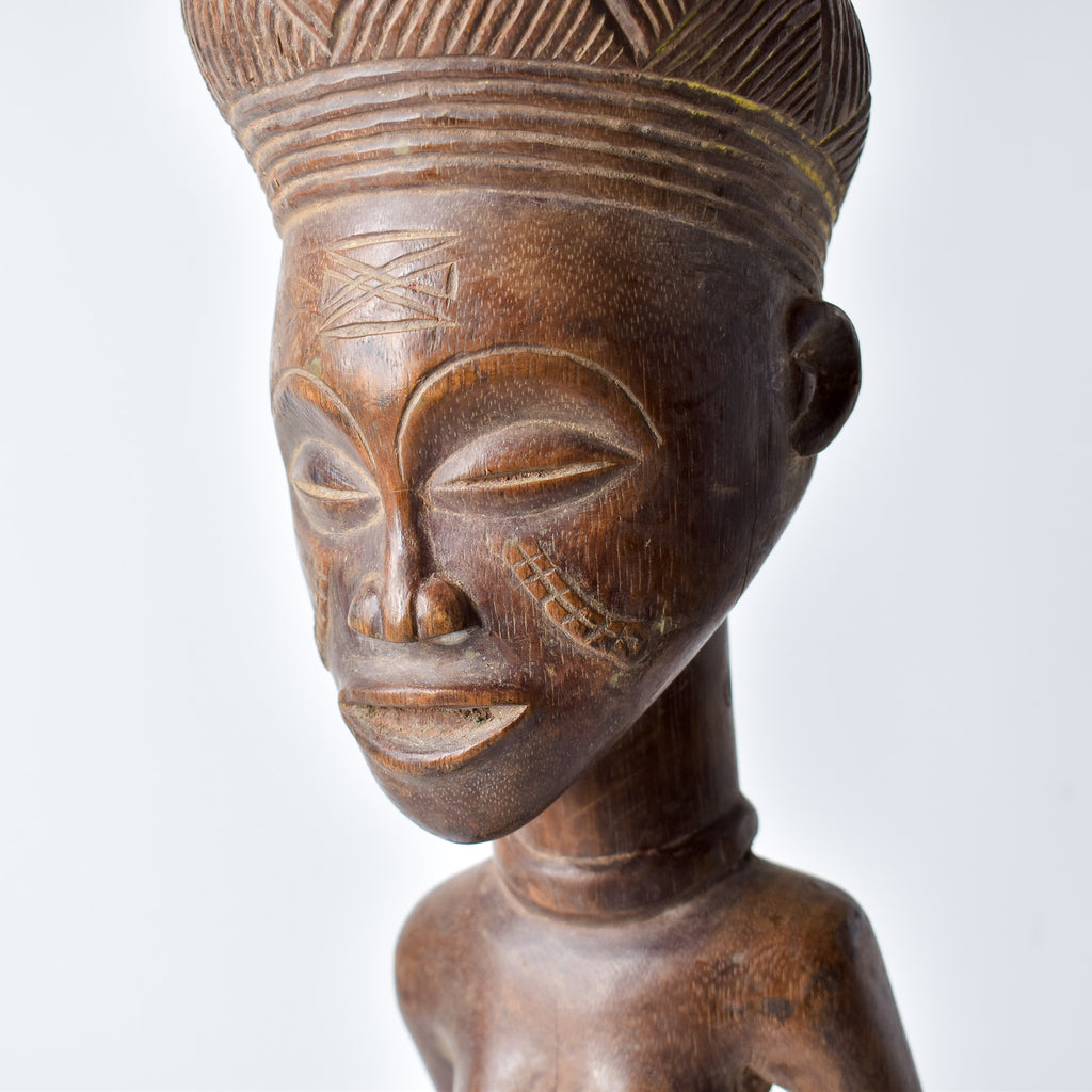 Chokwe Standing Female Figure Congo