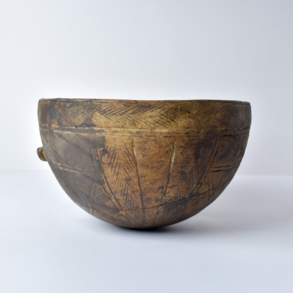 Nupe Wood Bowl Nigeria