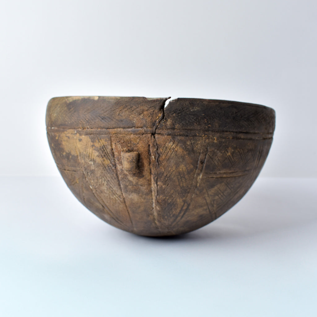 Nupe Wood Bowl Nigeria