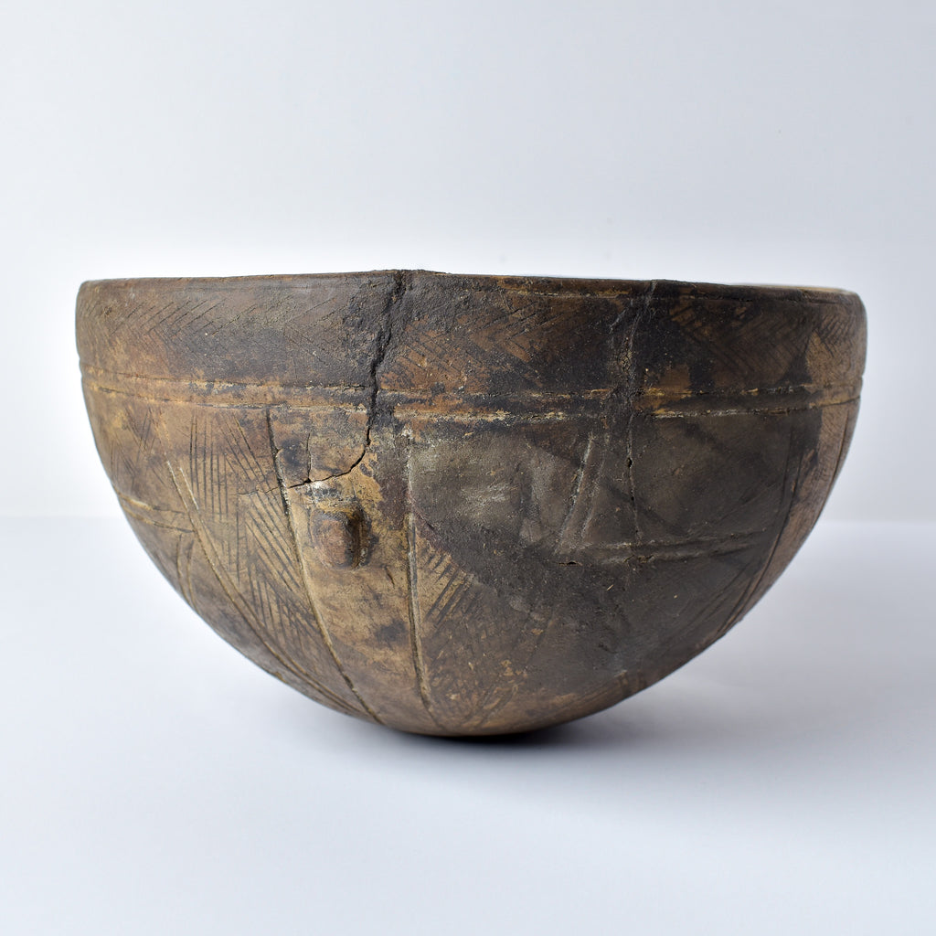 Nupe Wood Bowl Nigeria