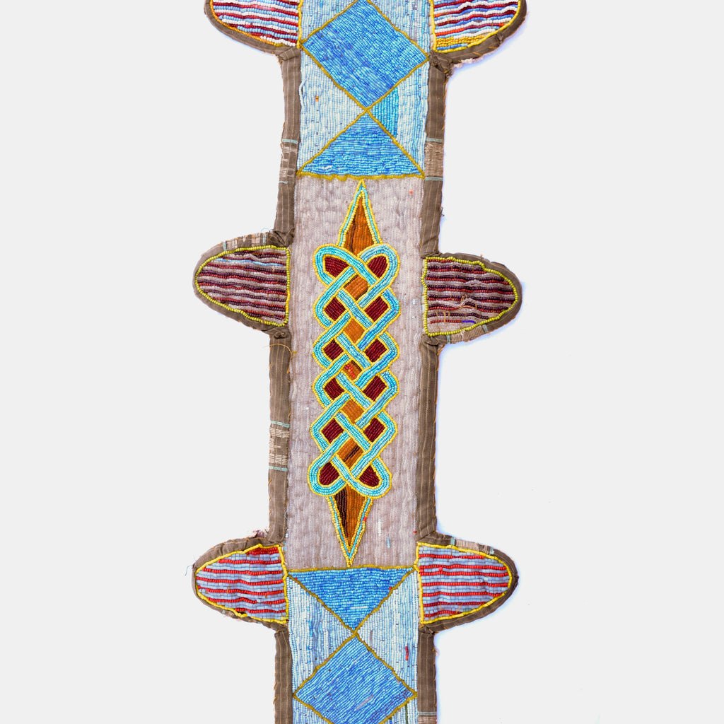 Yoruba Beaded Diviner's Panel Nigeria Sidley Collection