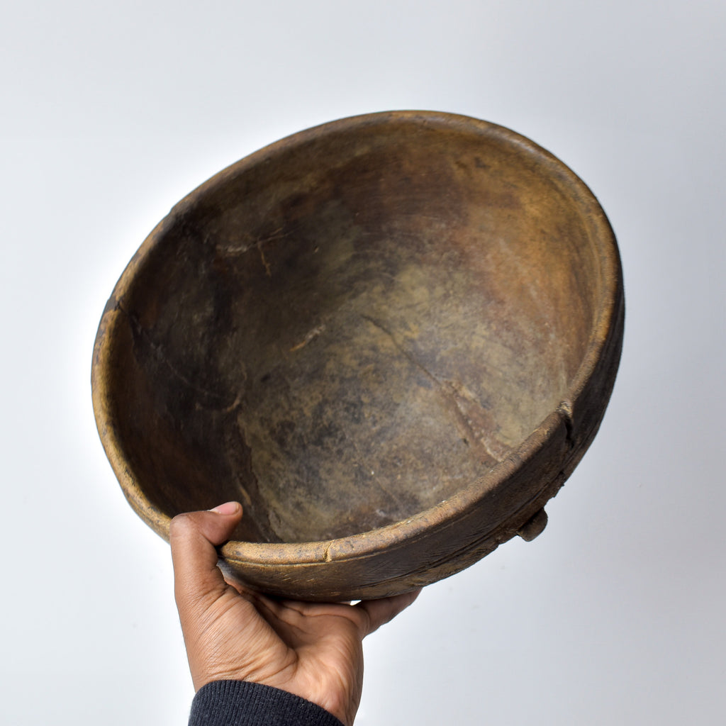 Nupe Wood Bowl Nigeria