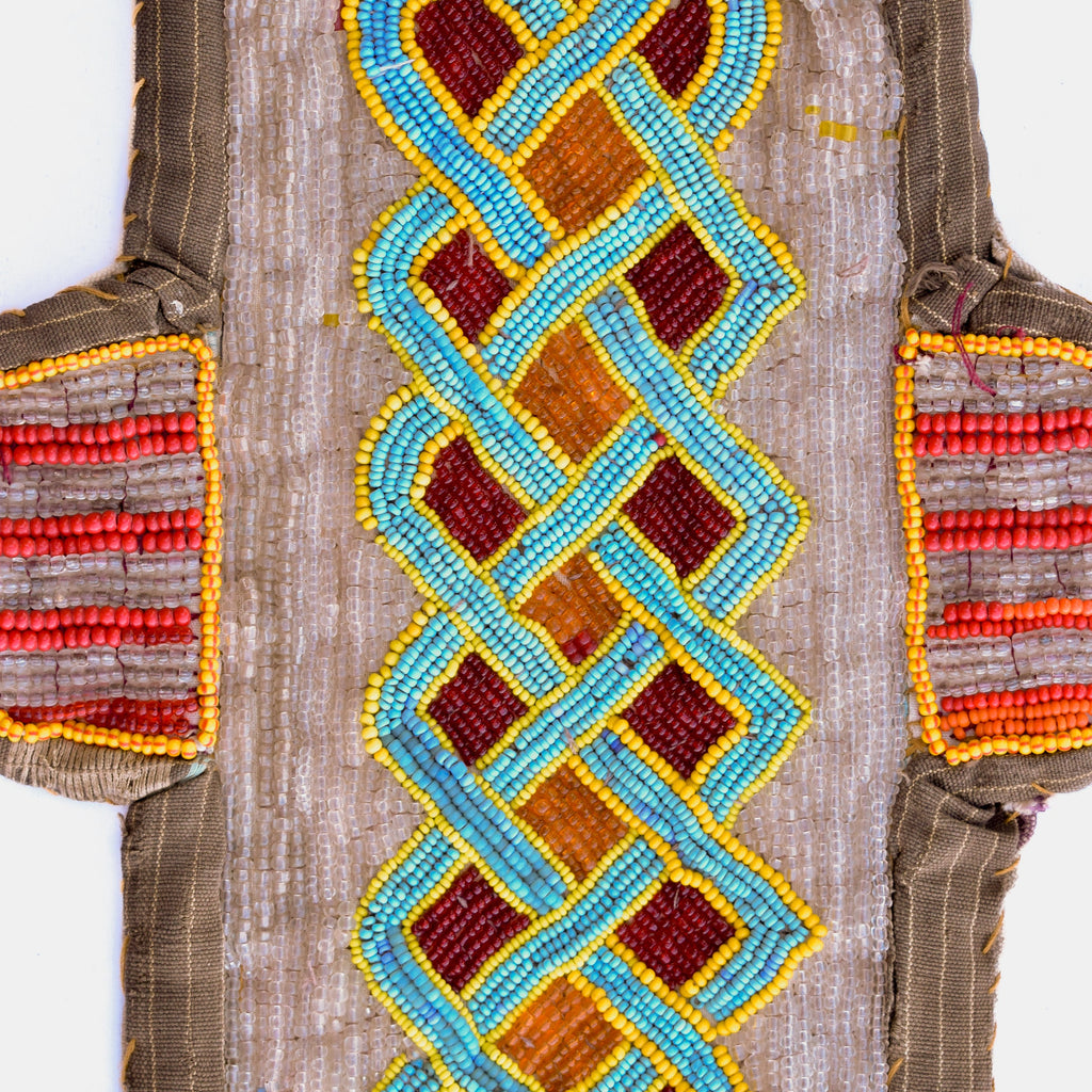 Yoruba Beaded Diviner's Panel Nigeria Sidley Collection