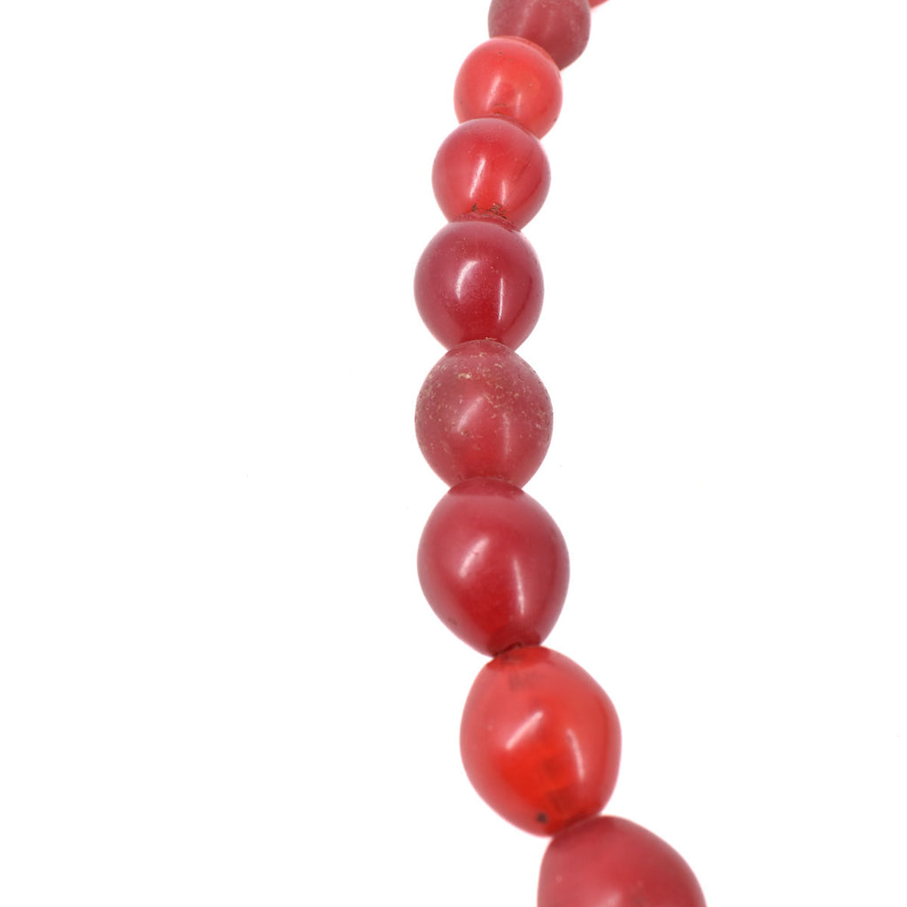 Red Pigeon Egg Trade Beads