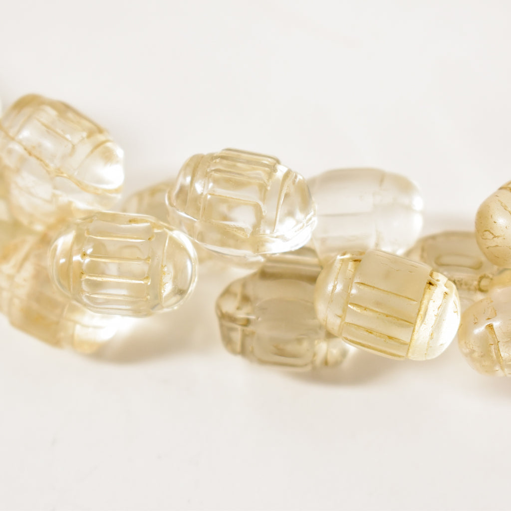 Rare Barrel Mauritanian Trade Beads Bohemia 26 Inch