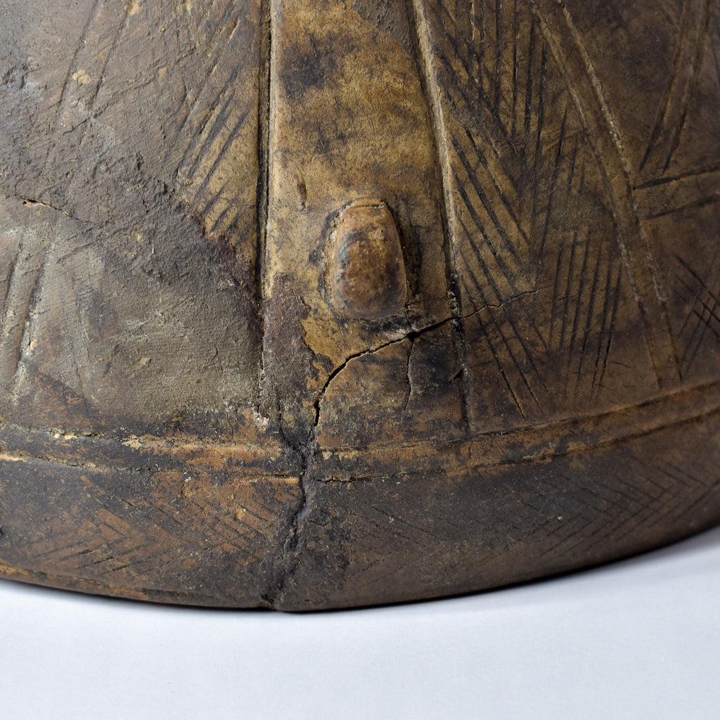 Nupe Wood Bowl Nigeria