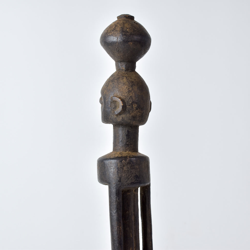 Dogon Kneeling Figure on Custom Base Mali