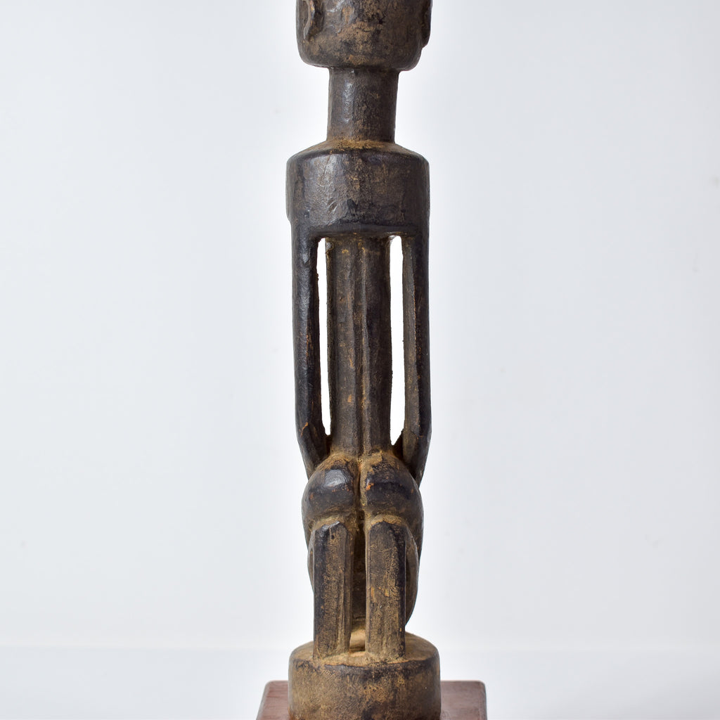 Dogon Kneeling Figure on Custom Base Mali