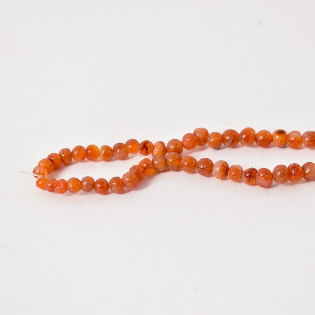 Carnelian Stone Trade Beads