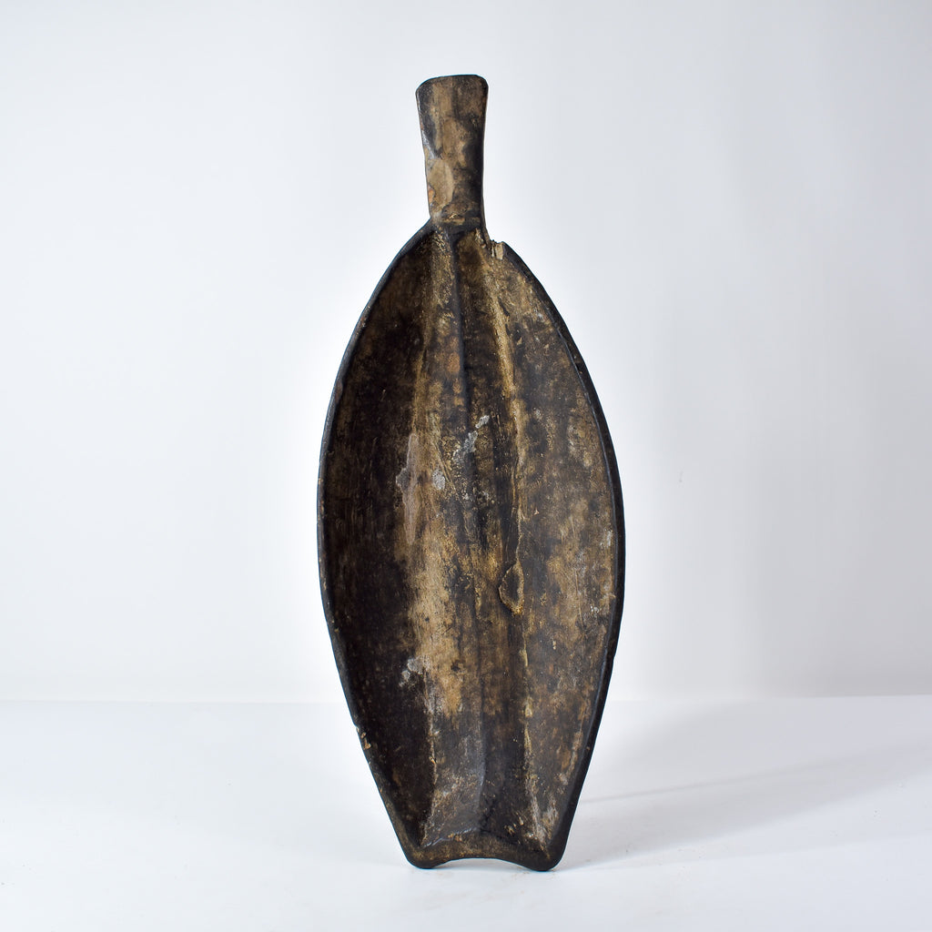 Dinka Fon Fon Wood Food Plate Congo