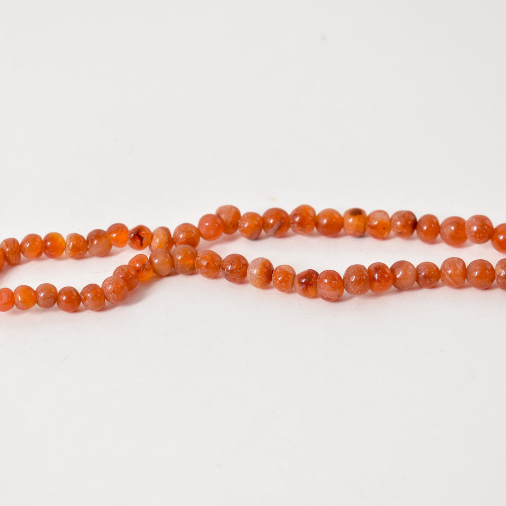 Carnelian Stone Trade Beads