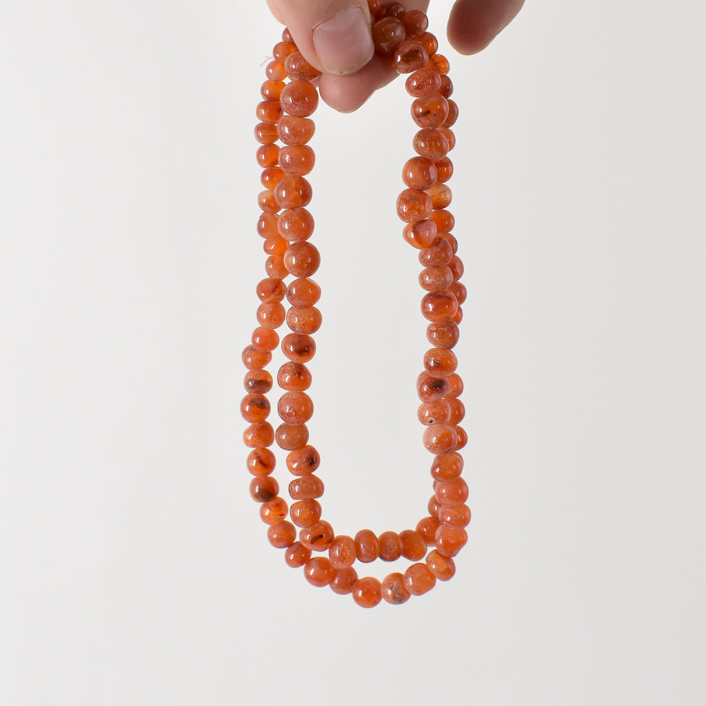 Carnelian Stone Trade Beads