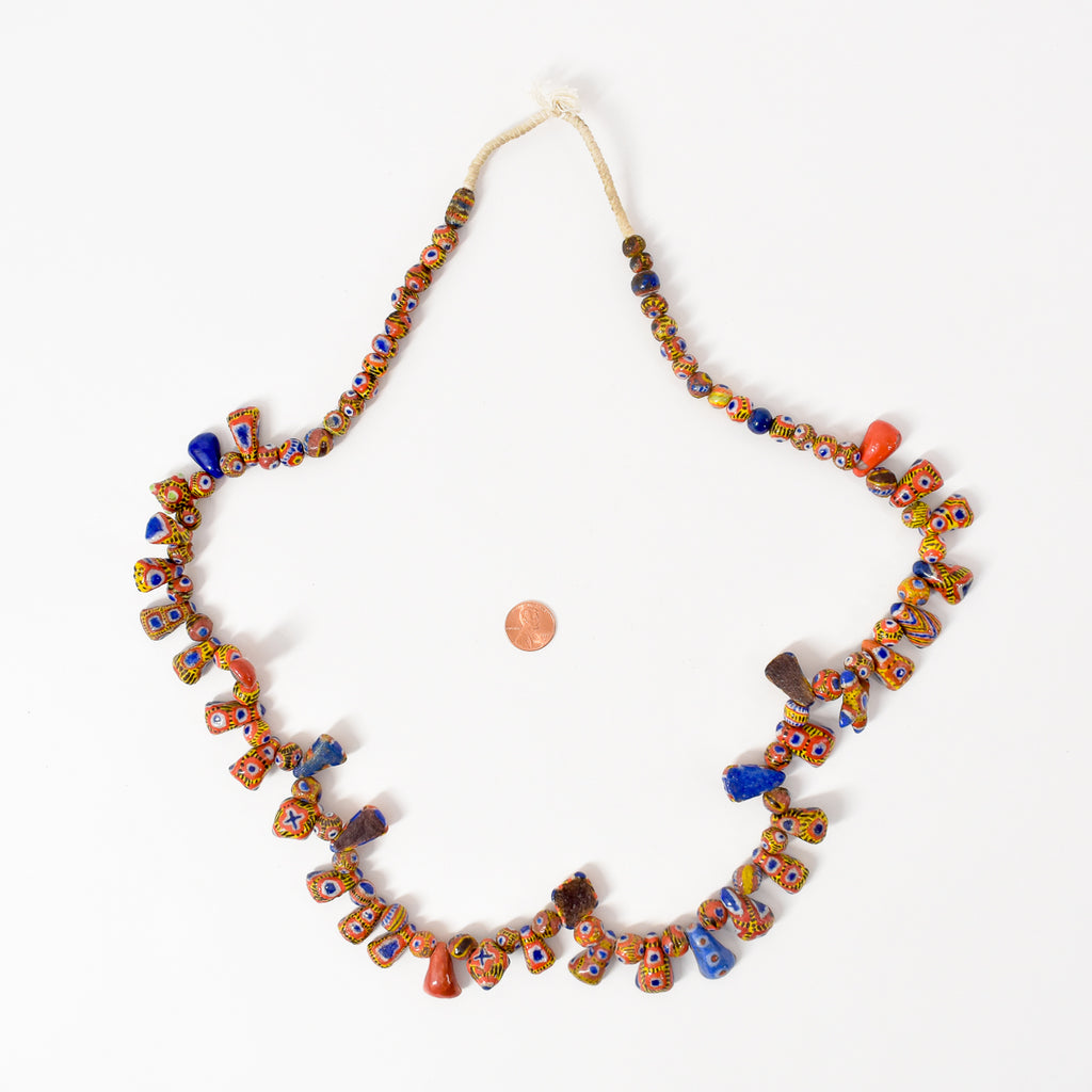 Kiffa Beads Contemporary Using Ancient Techniques Mauritania 36 inch