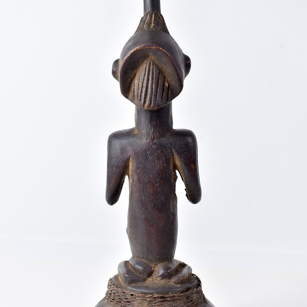 Luba Pipe with Female Figure Congo