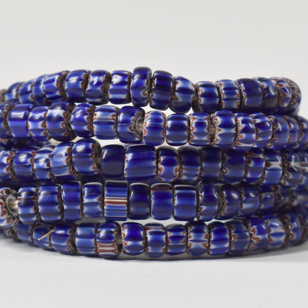 1950's Chevron Venetian Trade Beads