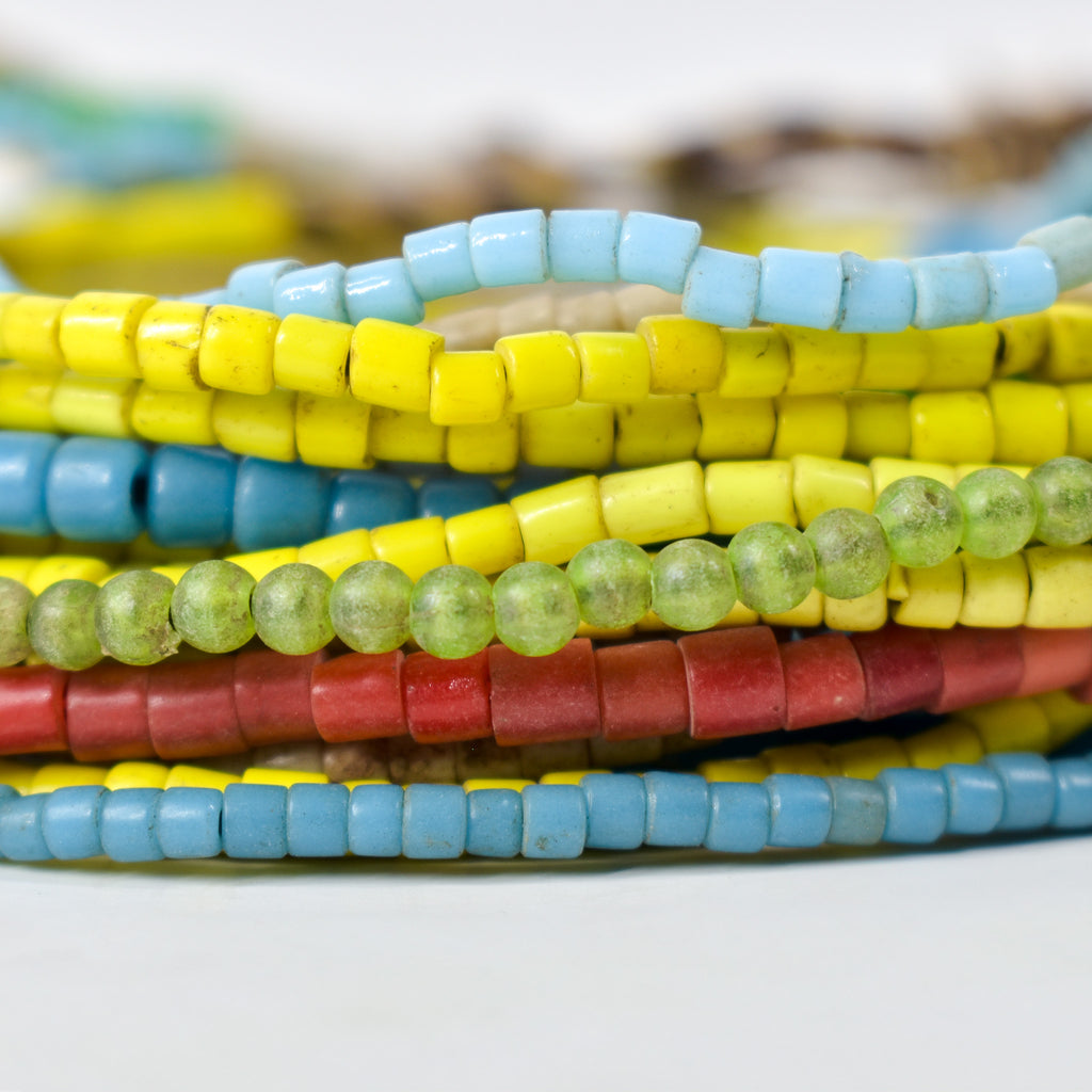 11 Strands Grab Bag Mixed Trade Beads