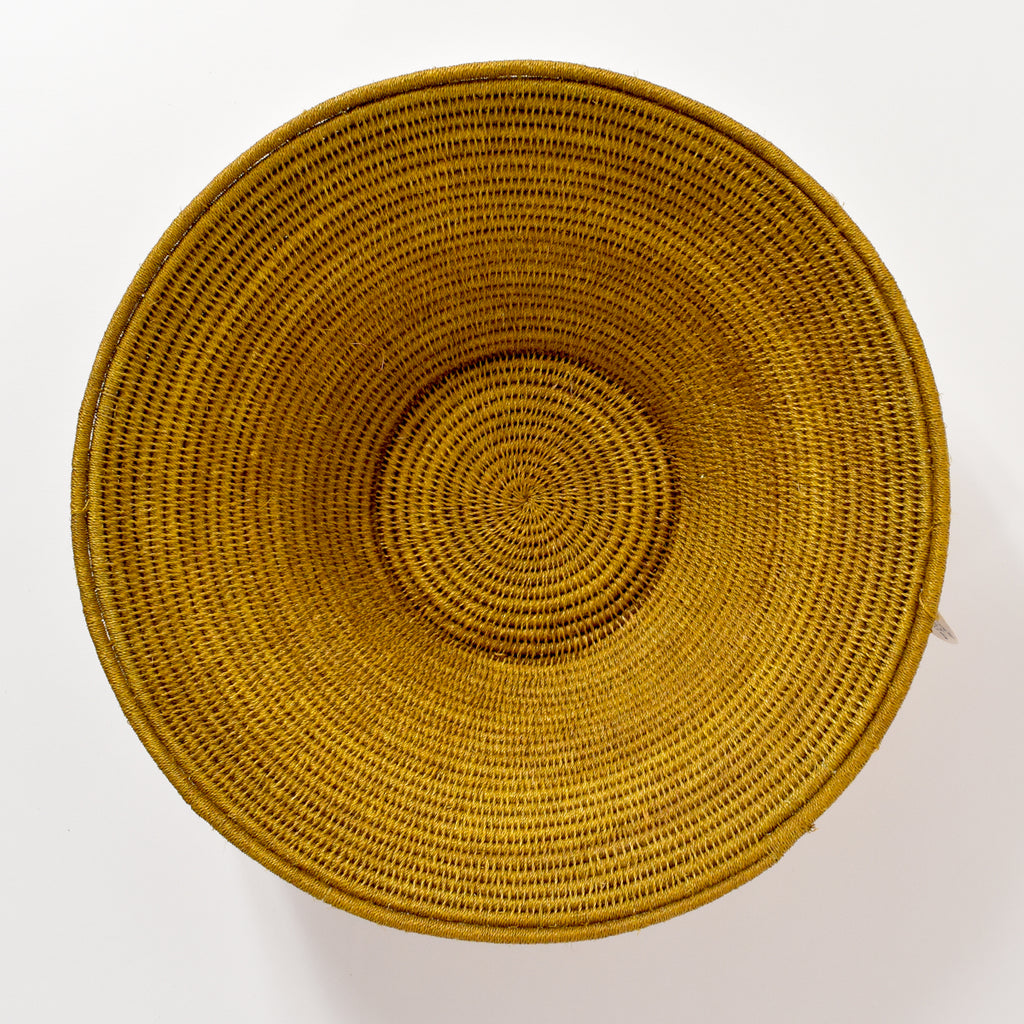 Blue Sisal Handwoven Basket Eswatini