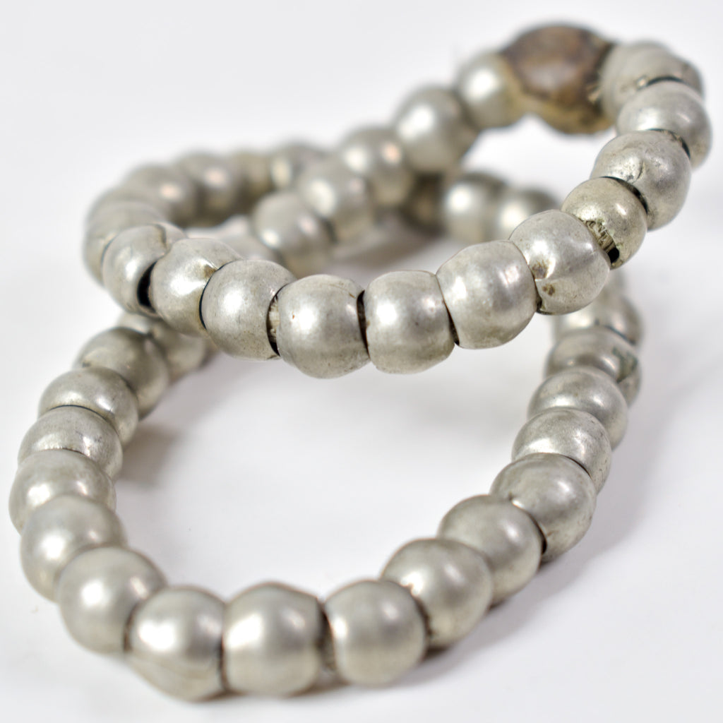 Ethiopian Silver Colored Metal Beads