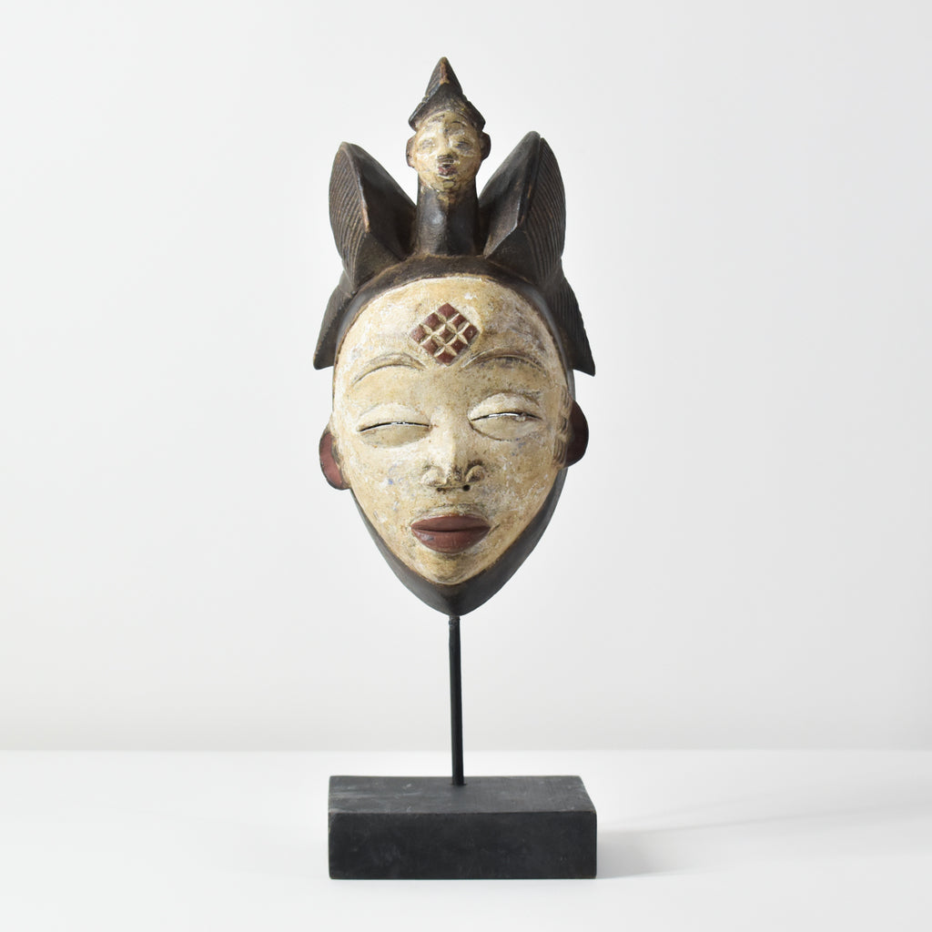 Punu Maiden Spirit Mask Mukudji Gabon