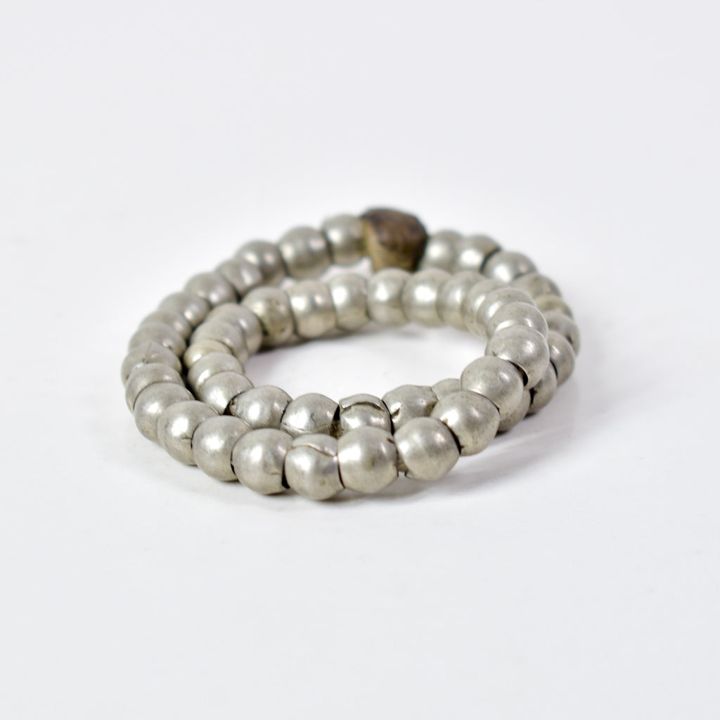Ethiopian Silver Colored Metal Beads