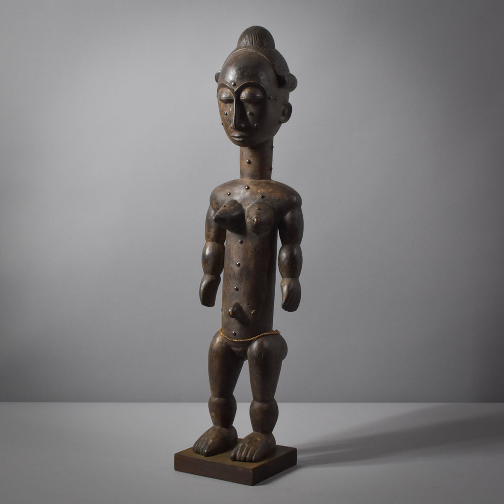 Anyi Attye Female Figure On Base Côte d'Ivoire