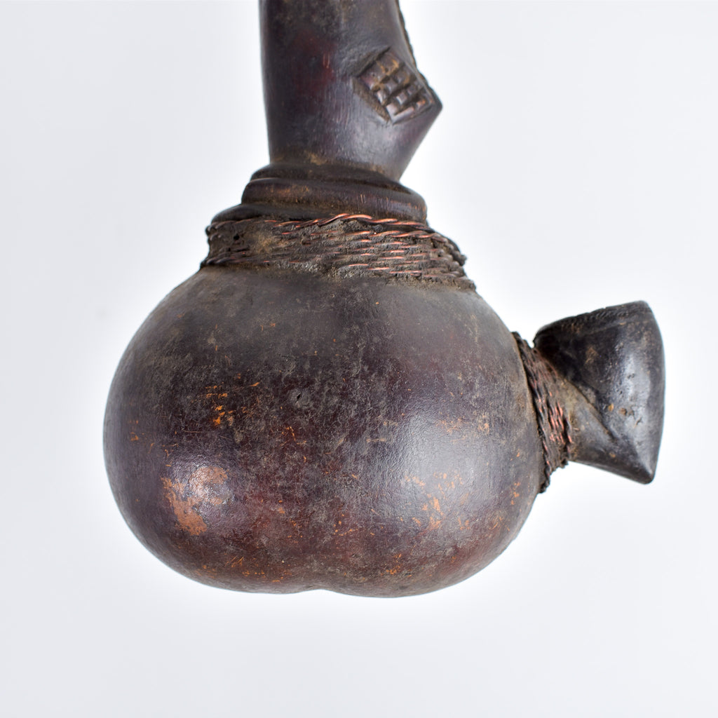 Luba Pipe with Female Figure Congo
