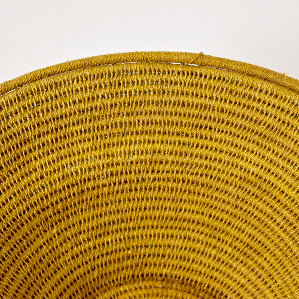 Blue Sisal Handwoven Basket Eswatini