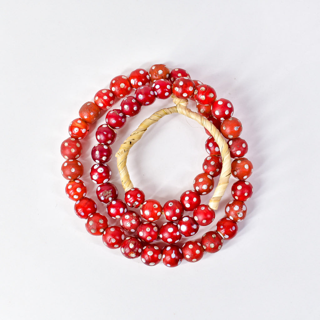 Venetian Skunk Red Trade Beads
