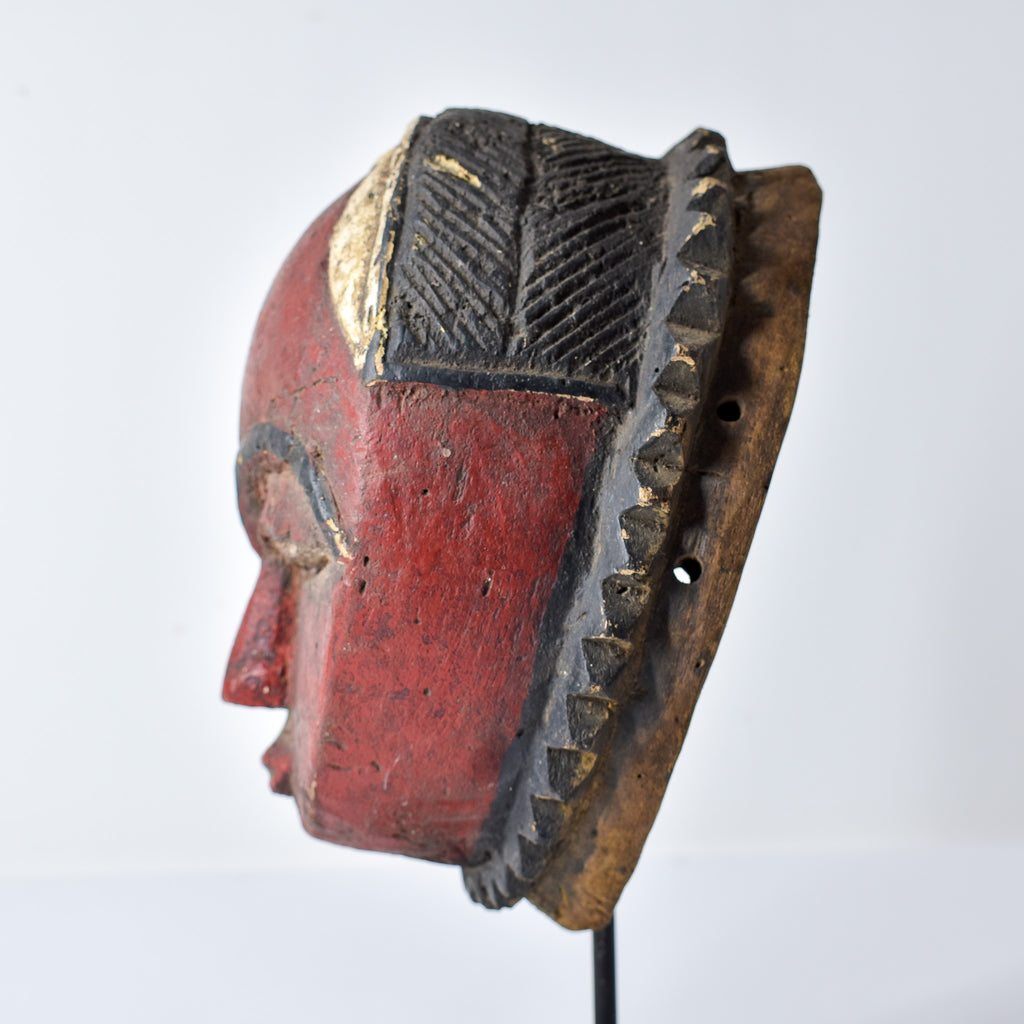 Old Yaure Moon Mask Côte d'Ivoire