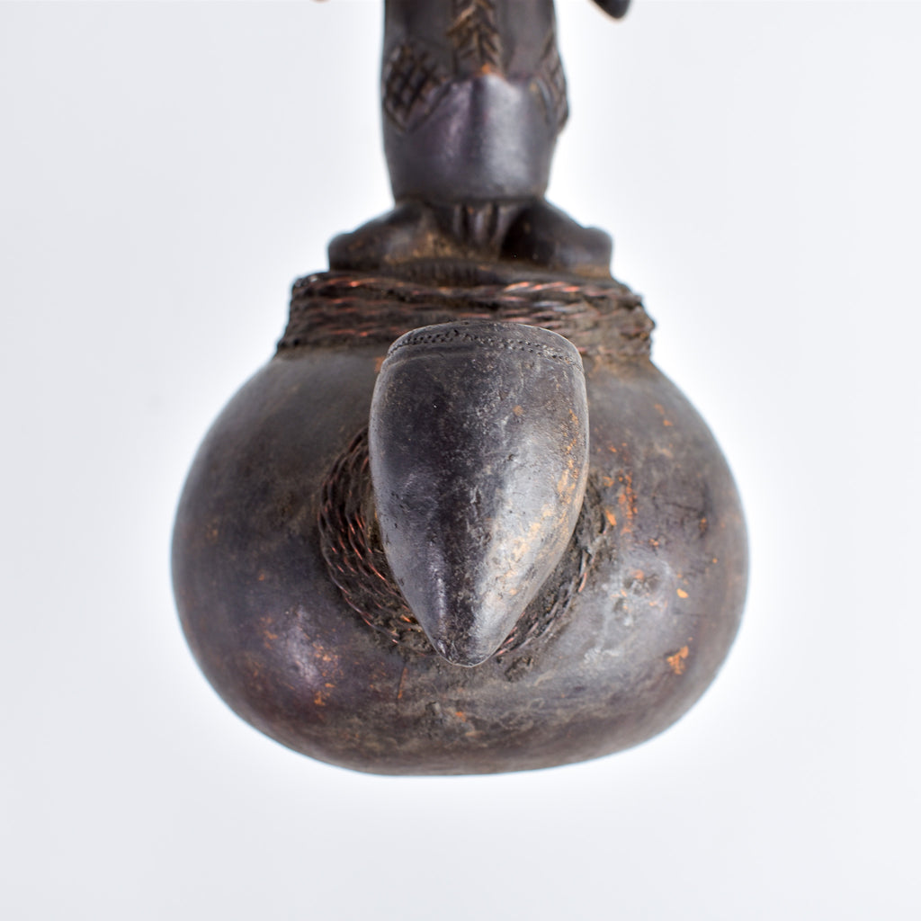 Luba Pipe with Female Figure Congo