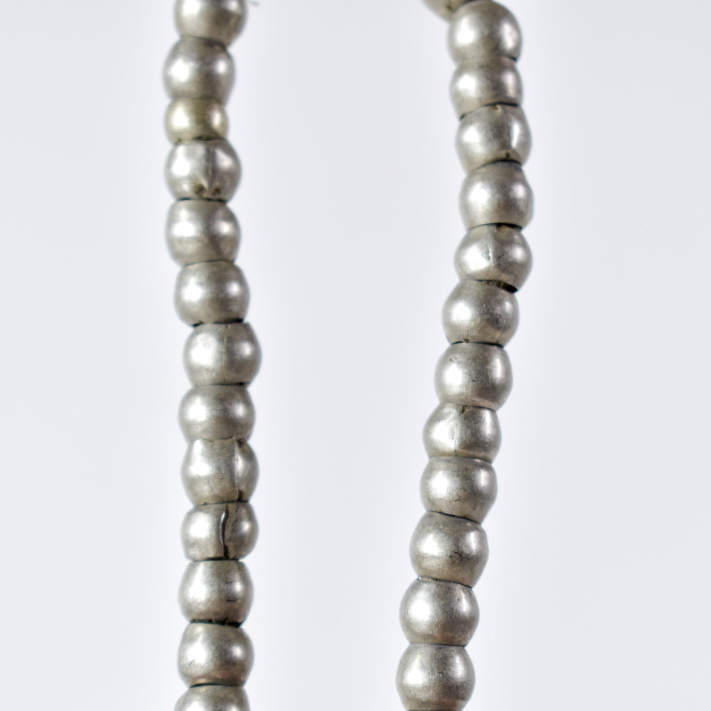 Ethiopian Silver Colored Metal Beads