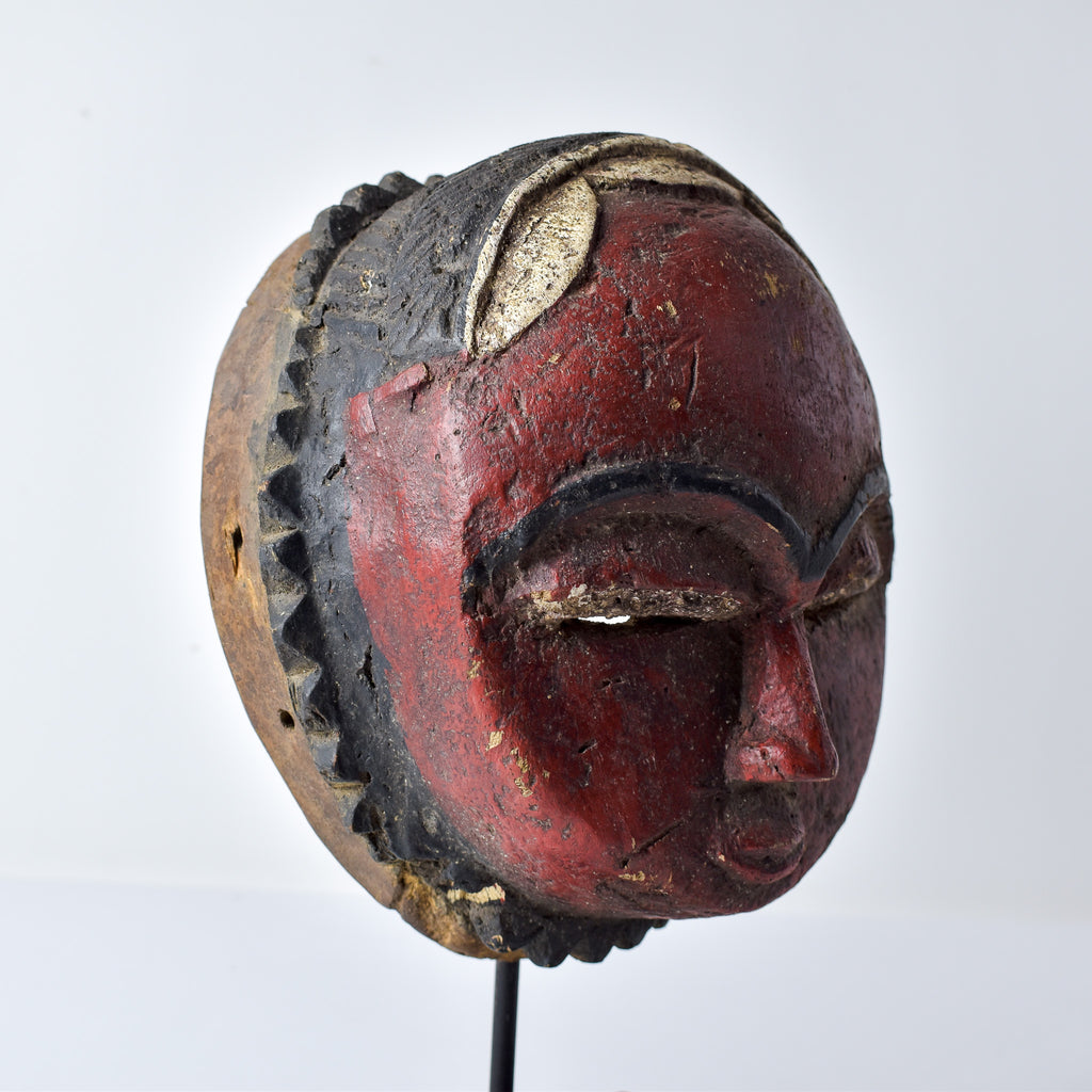 Old Yaure Moon Mask Côte d'Ivoire