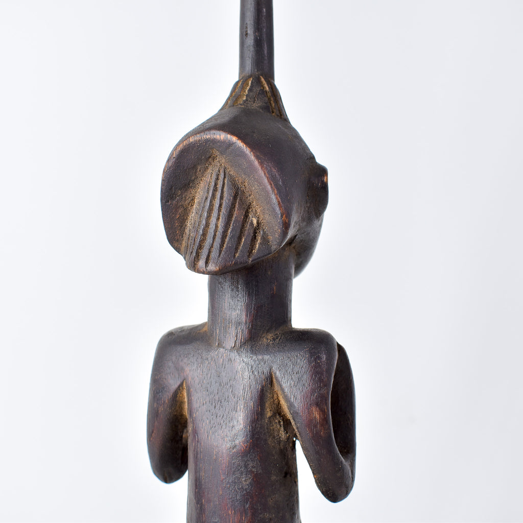 Luba Pipe with Female Figure Congo