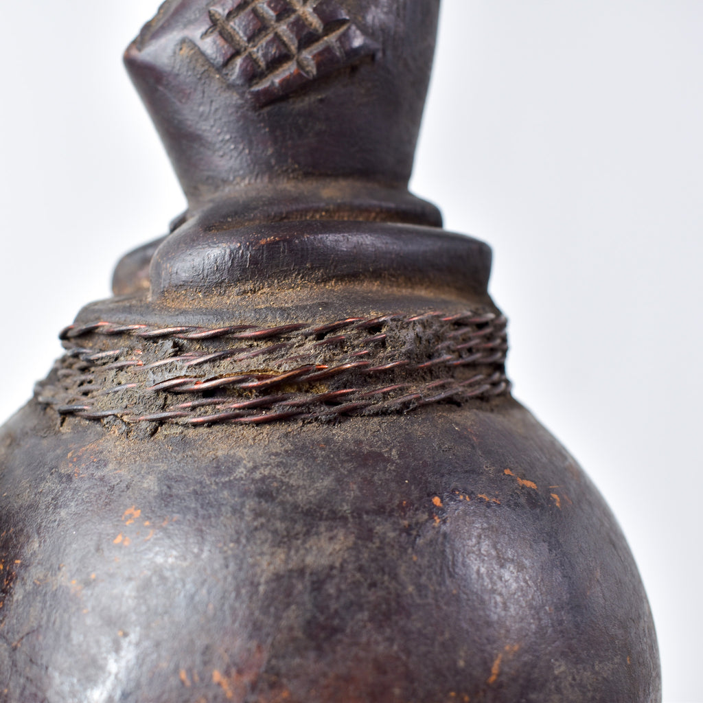 Luba Pipe with Female Figure Congo
