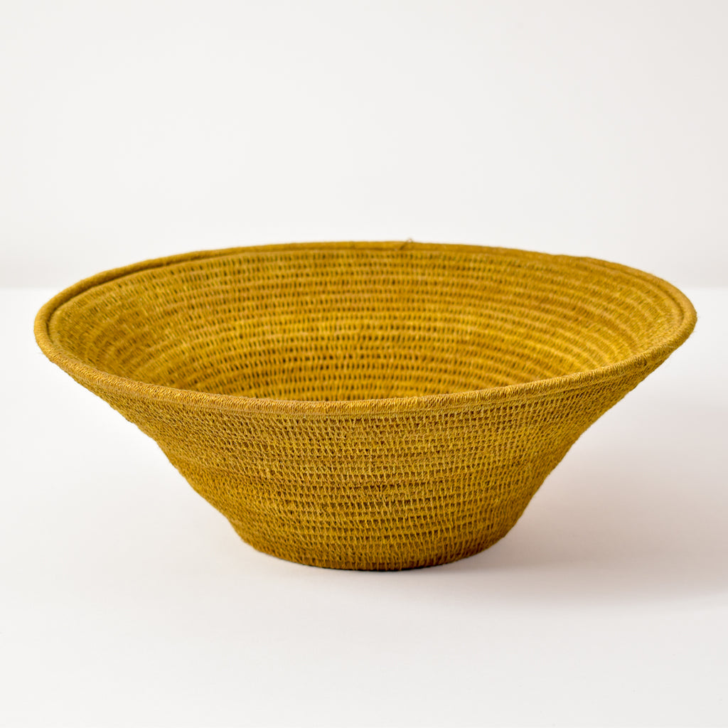 Blue Sisal Handwoven Basket Eswatini