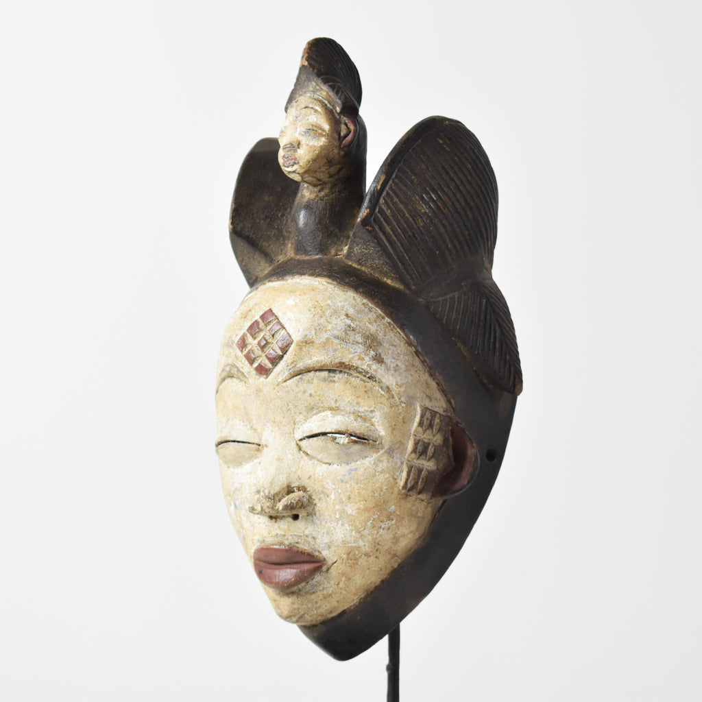 Punu Maiden Spirit Mask Mukudji Gabon