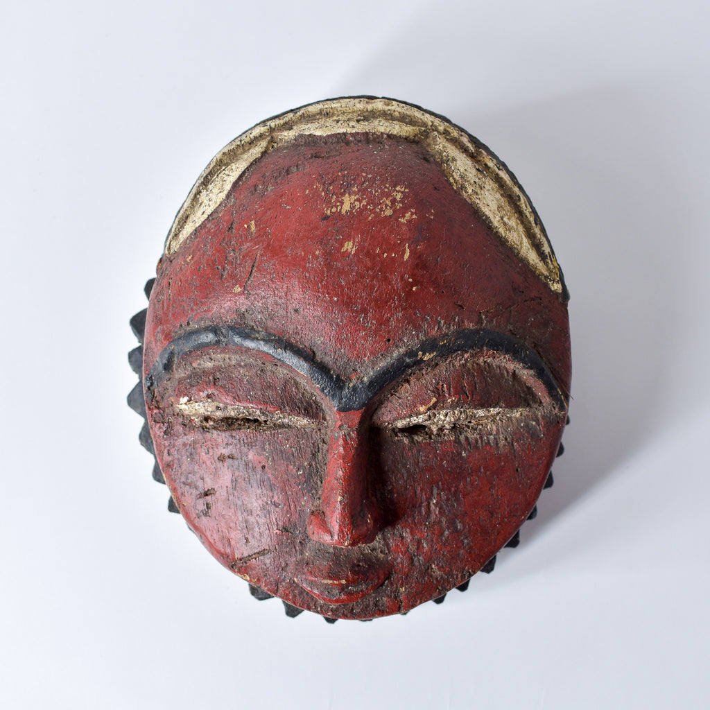 Old Yaure Moon Mask Côte d'Ivoire