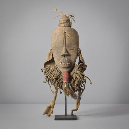 ザンビアのお土産 現地人の顔置物 ザンビアのお土産現地人の