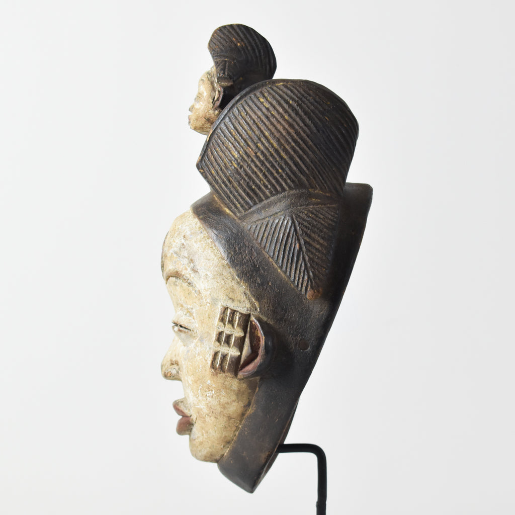 Punu Maiden Spirit Mask Mukudji Gabon